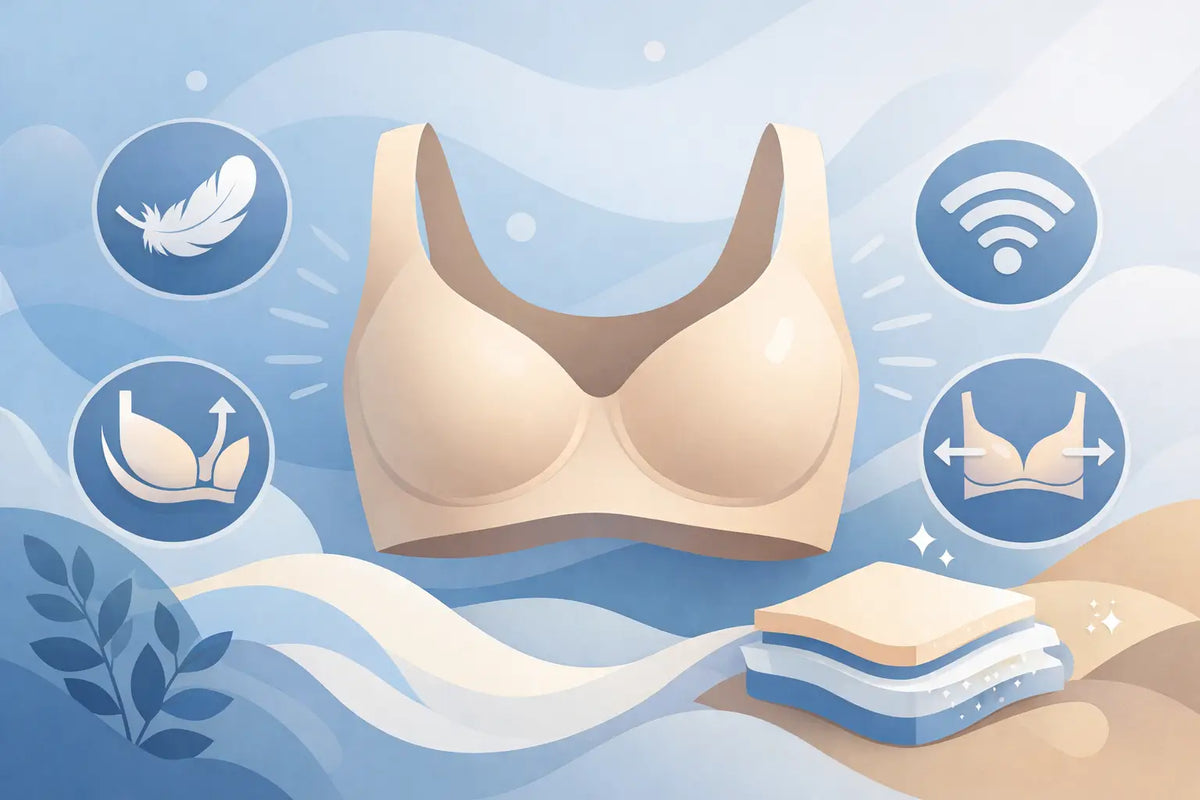 Seamless Wireless Bra Support That Lasts