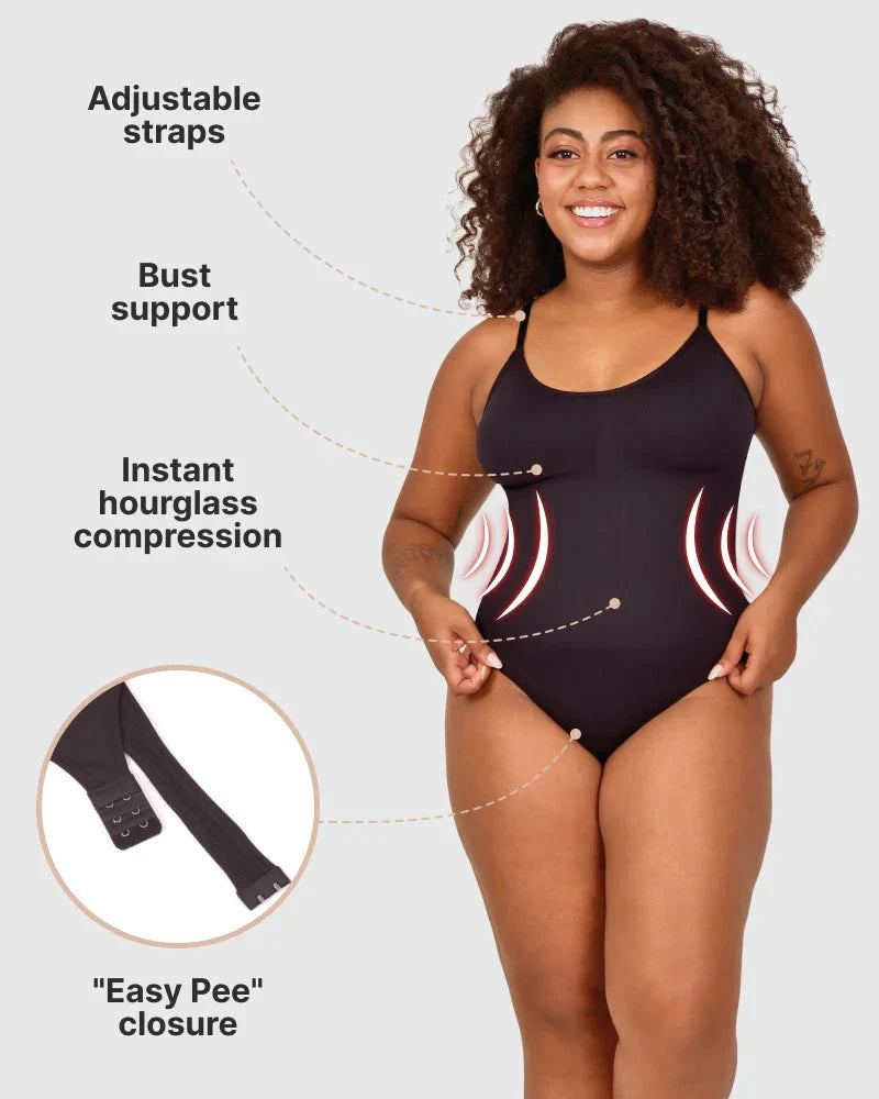 Snatched Shapewear Bodysuit Tummy Control Fit