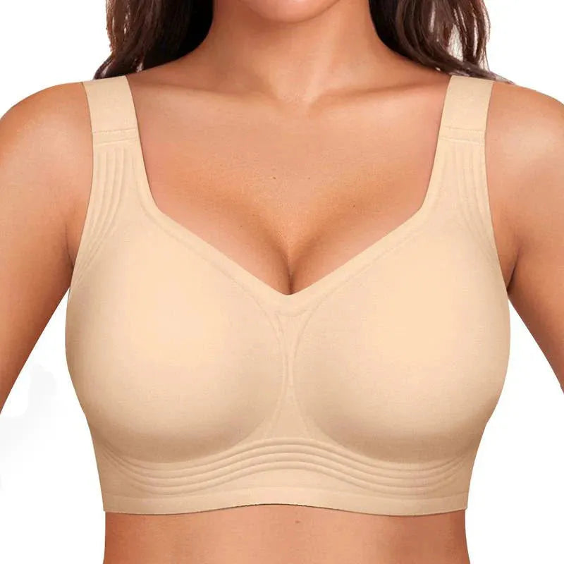 Full Coverage Wireless Bra Seamless Comfort Fit