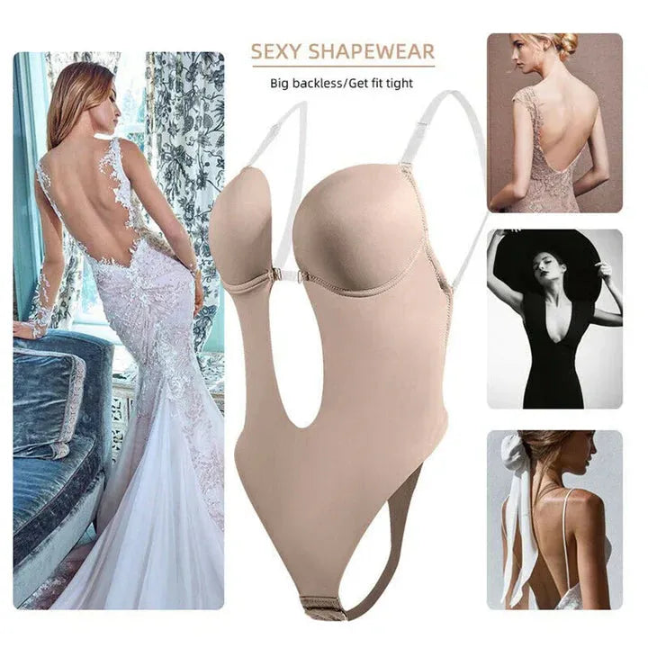 Backless Body Shaper Bra Invisible Seamless Fit