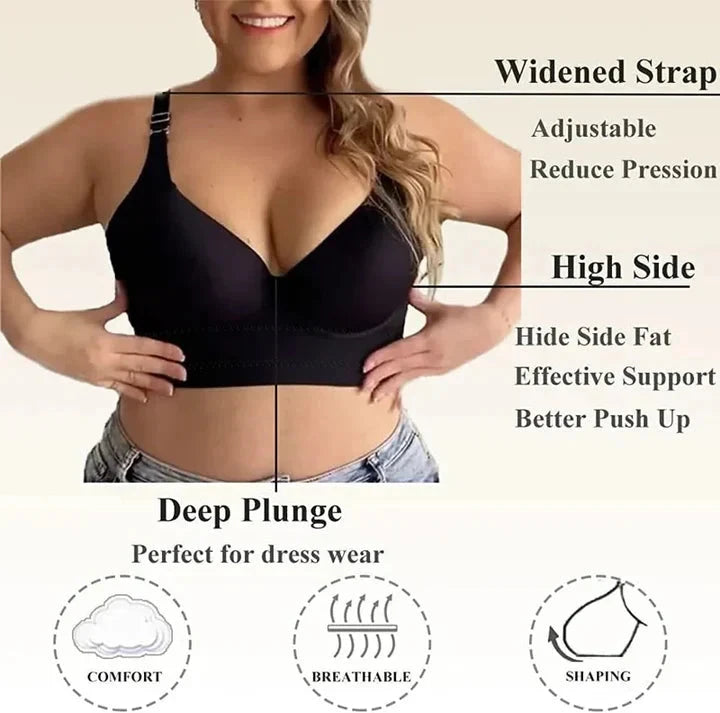 ShapeSense Bra Seamless Wireless Comfort Bra