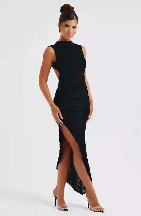 Aphrodite Midi Dress Elegant Womens Outfit