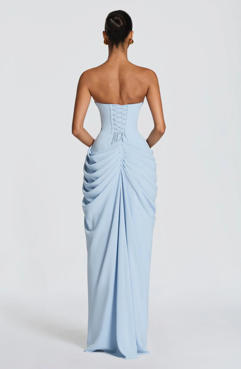 Elara Maxi Dress Elegant Womens Flowy Evening Outfit