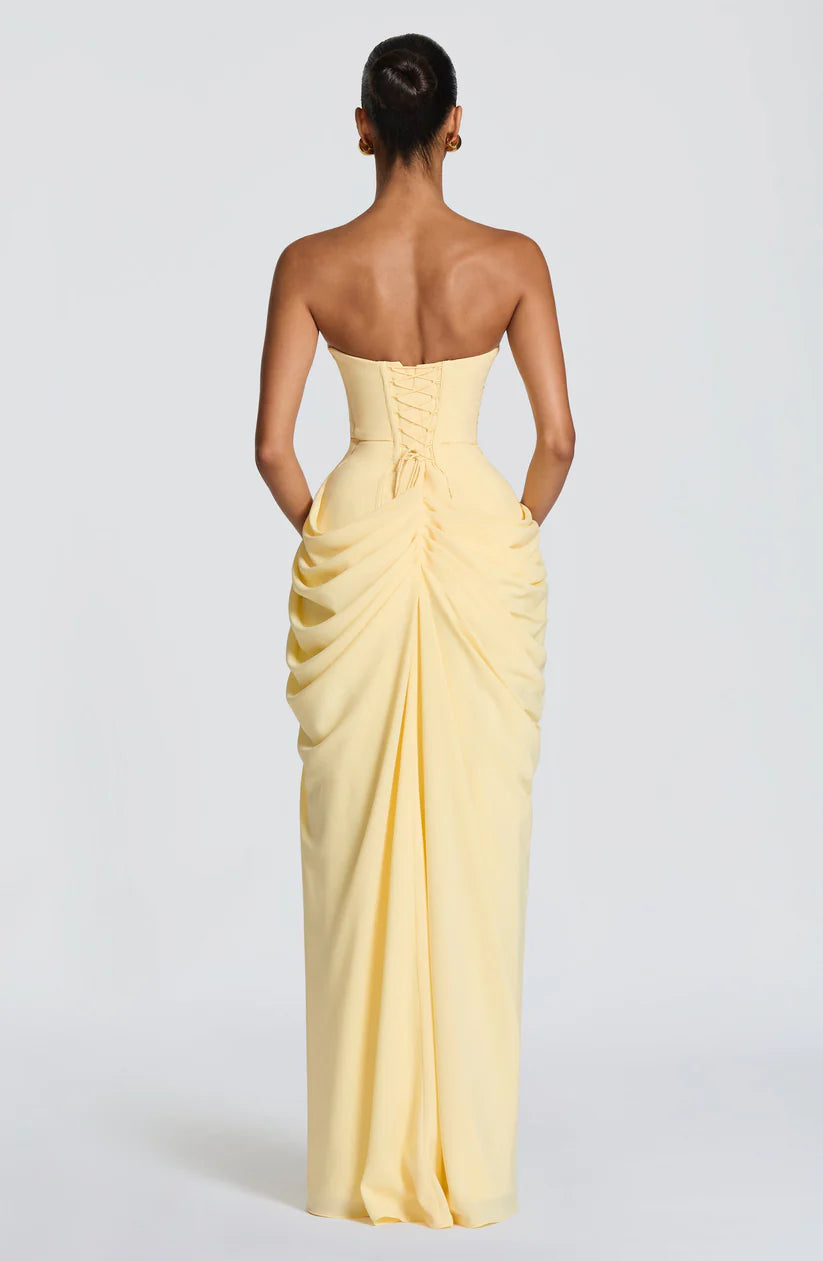 Elara Maxi Dress Elegant Womens Flowy Evening Outfit