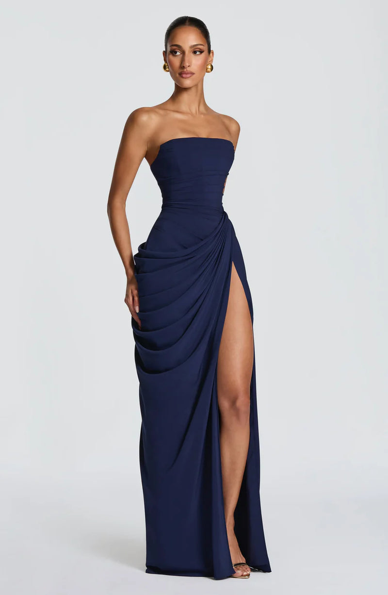 Elara Maxi Dress Elegant Womens Flowy Evening Outfit