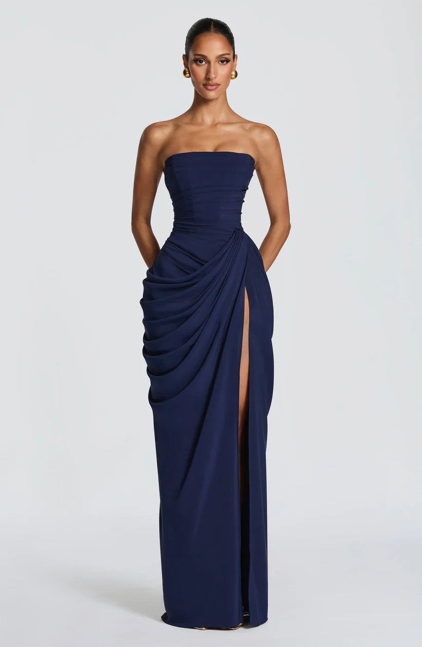 Elara Maxi Dress Elegant Womens Flowy Evening Outfit