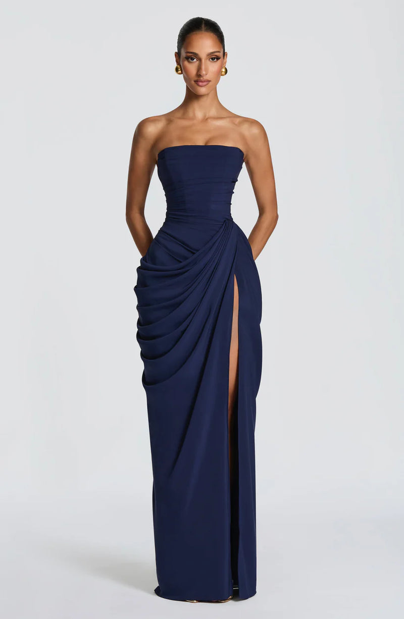 Elara Maxi Dress Elegant Womens Flowy Evening Outfit